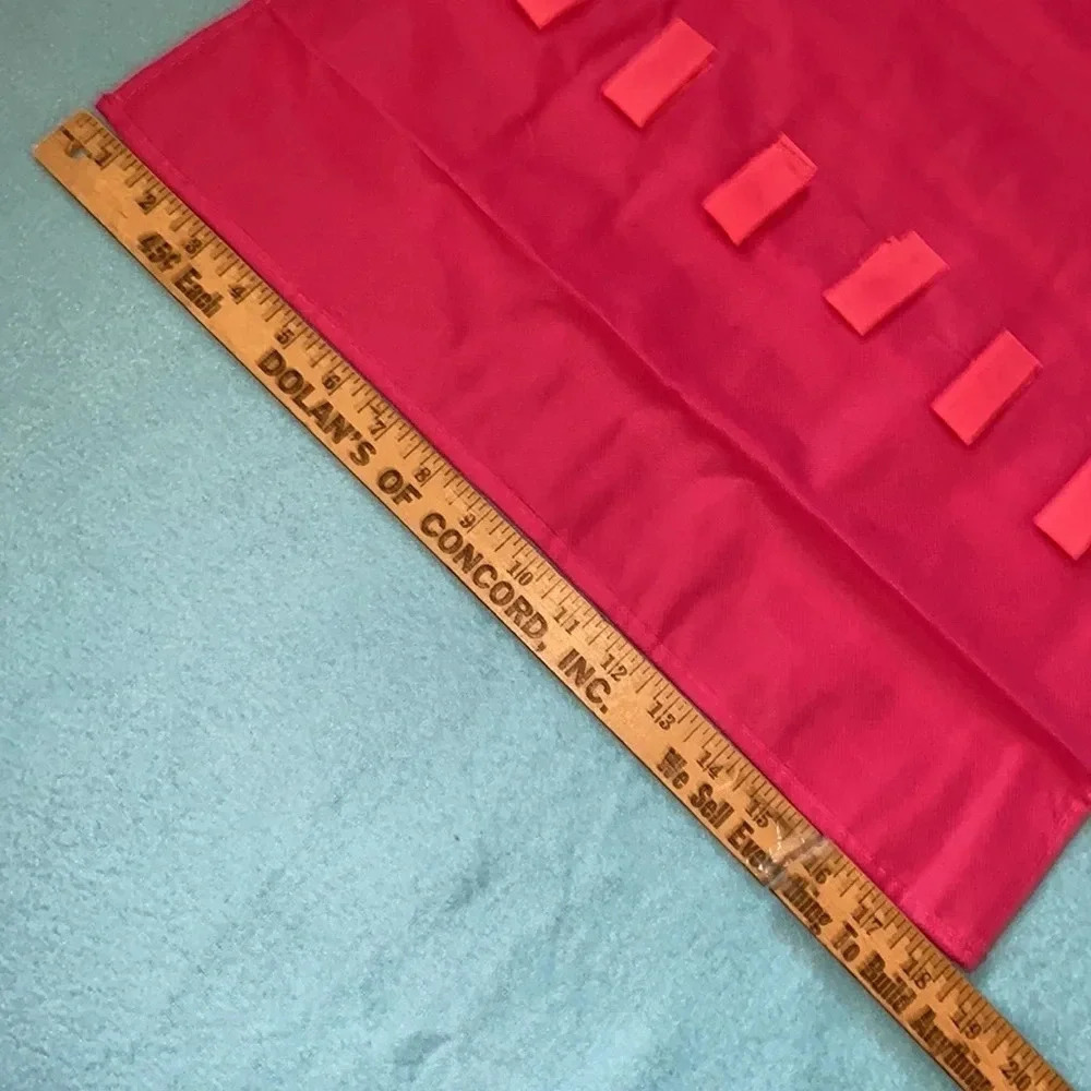 THE LITTLE JEWELRY DRESS organizer pockets on one side velcro loops on the back - Picture 8 of 9